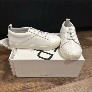 Freshly Picked Kids Classic White Sneakers